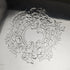 1904 British Antique Pure Silver (925 Silver) Salva Diameter 24.5cm 454g William Hutton